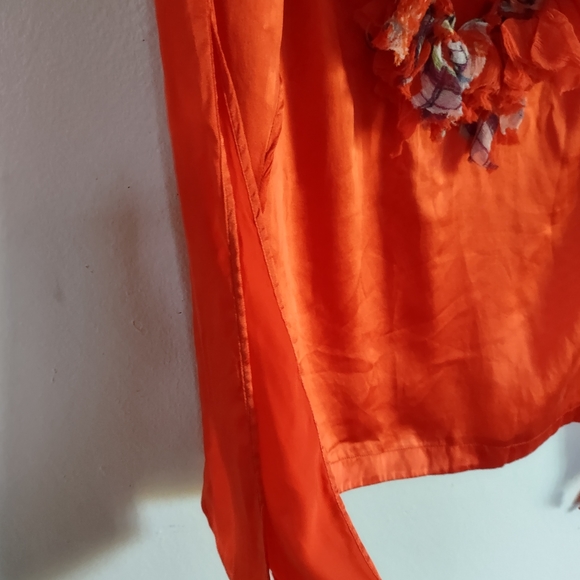 JUSTCAVALLI 100% silk vintage blouse. Size 40. - Picture 4 of 5